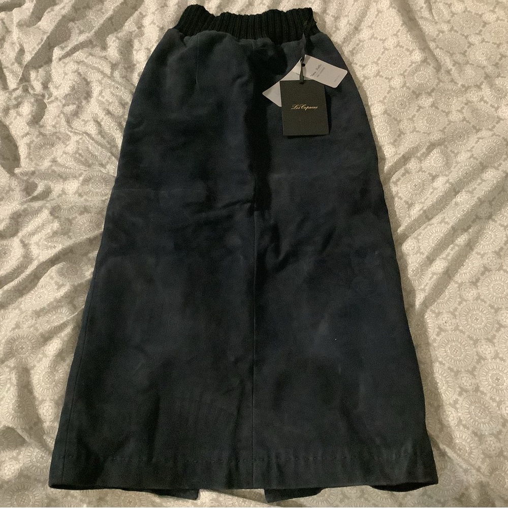 Elegant Les Copains Black Skirt Size 38 Euro New With Tags
